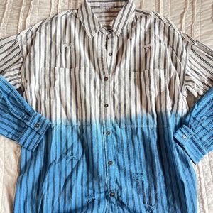 Brand New White Birch Button Up Top